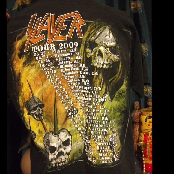 Slayer concert band tee - Picture 2 of 3